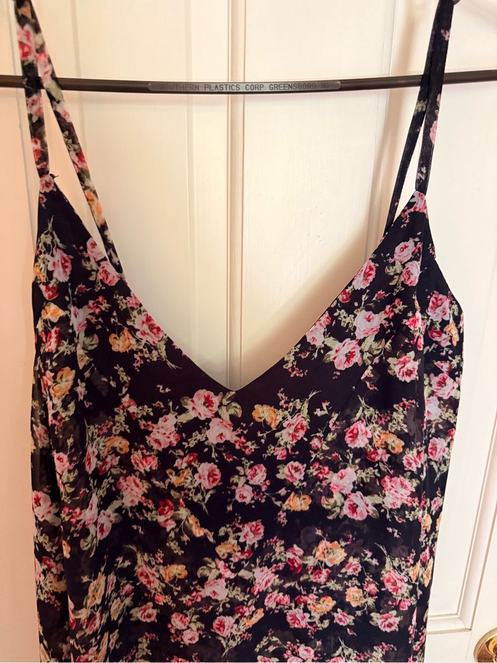 Lindsey Thornburg sample floral maxi dress! great condition, fits like a M/L - Picture 2 of 7